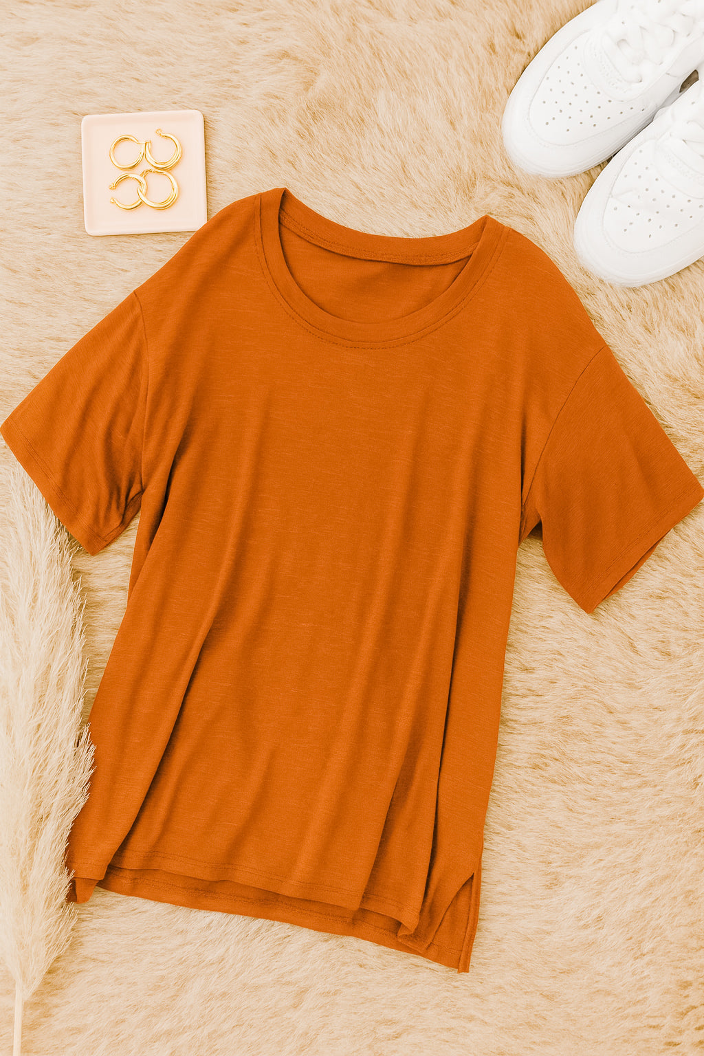 Sweet Statement Top: Caramel