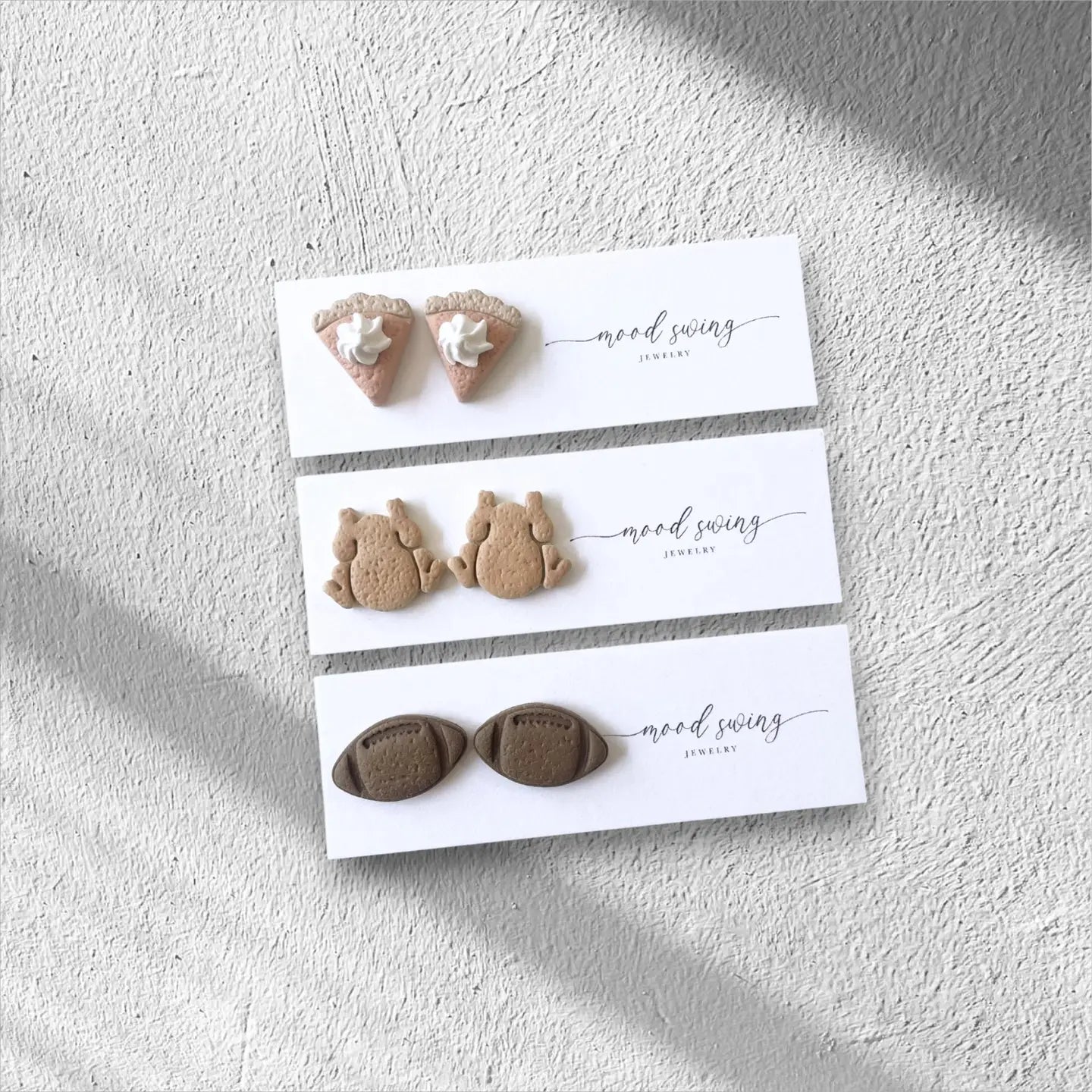 Give Thanks Collection | Polymer Clay Studs (MSJ)